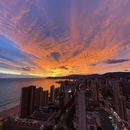 Apartment Seimar Benidorm Con Vistas Al Mar Exteriör bild