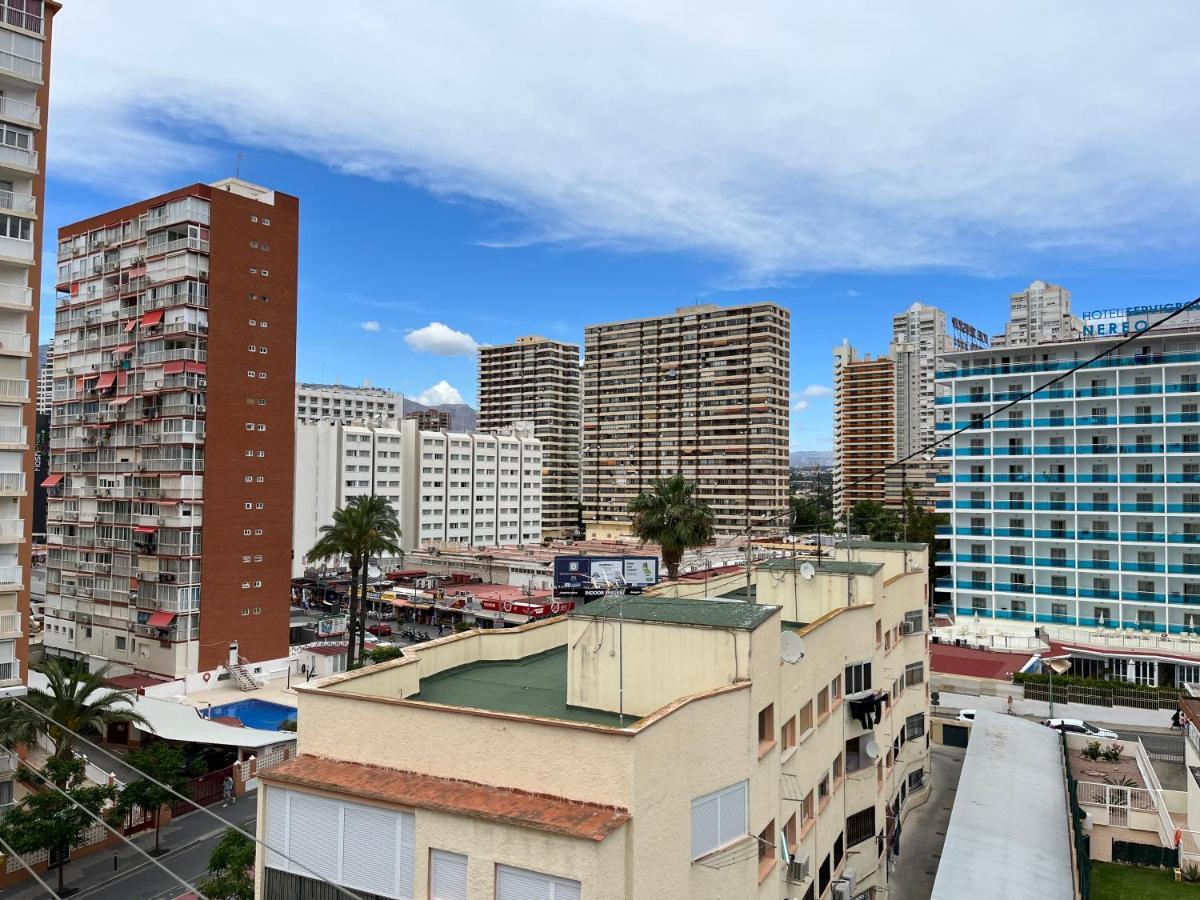Apartment Seimar Benidorm Con Vistas Al Mar Exteriör bild