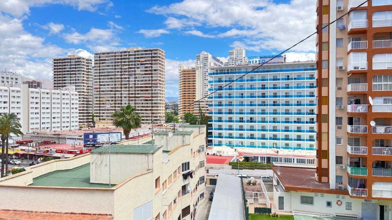Apartment Seimar Benidorm Con Vistas Al Mar Exteriör bild