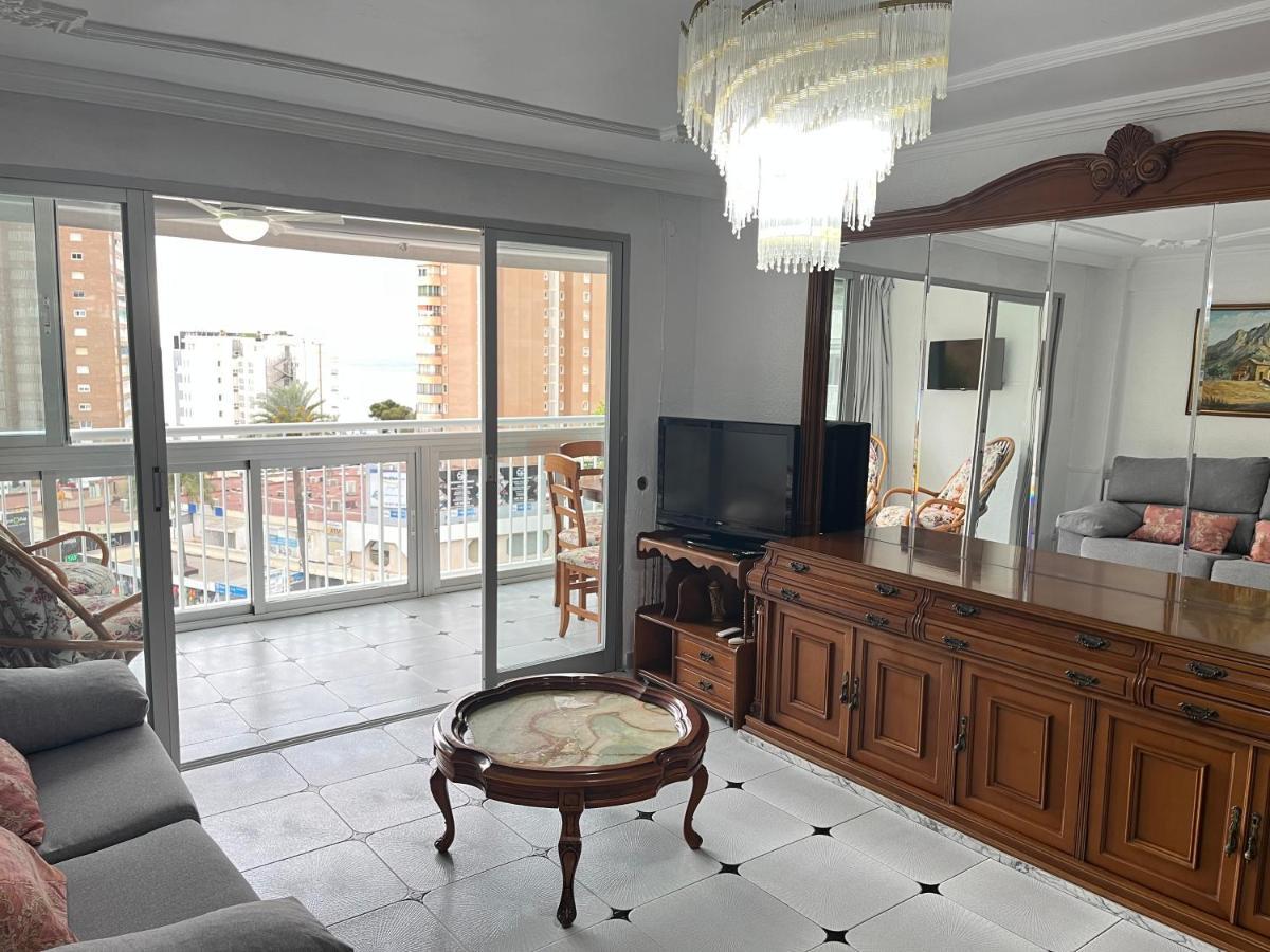 Apartment Seimar Benidorm Con Vistas Al Mar Exteriör bild