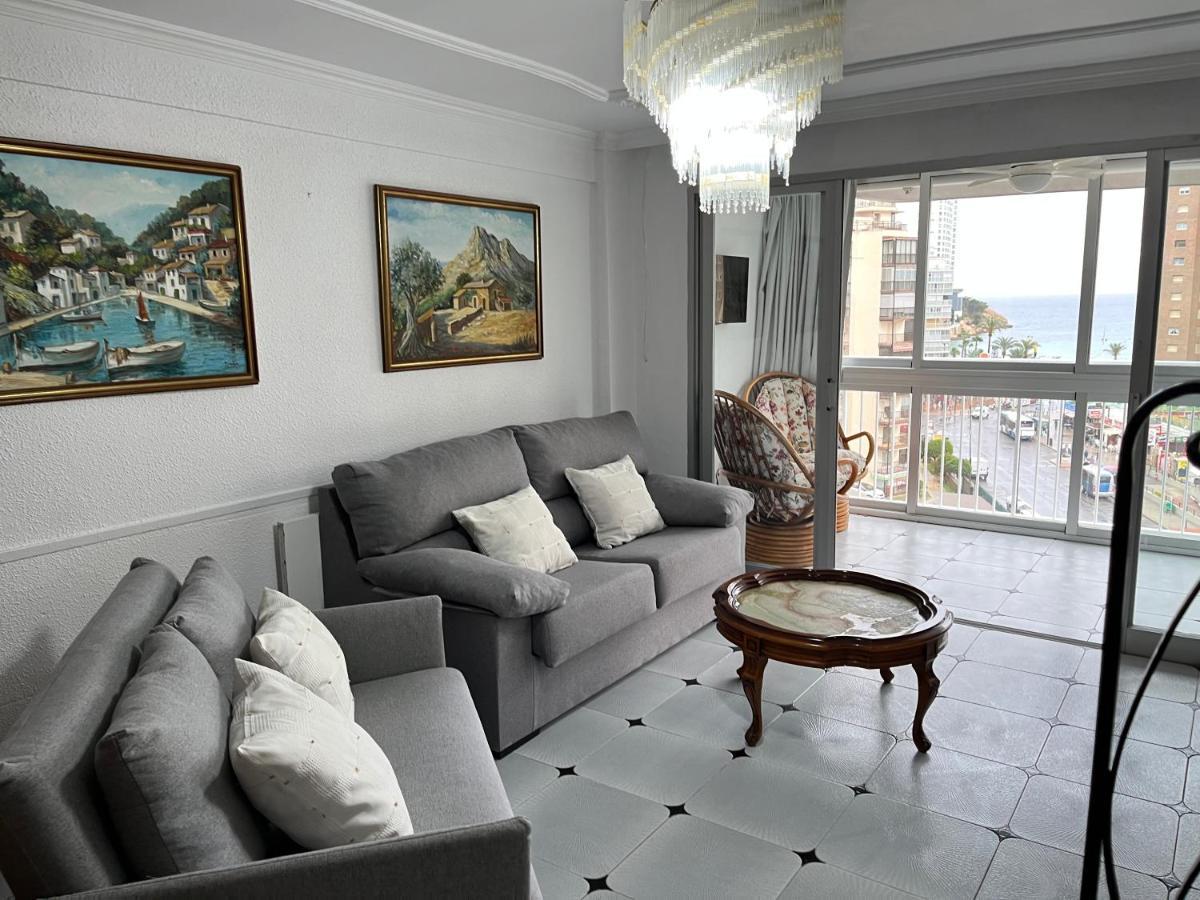 Apartment Seimar Benidorm Con Vistas Al Mar Exteriör bild