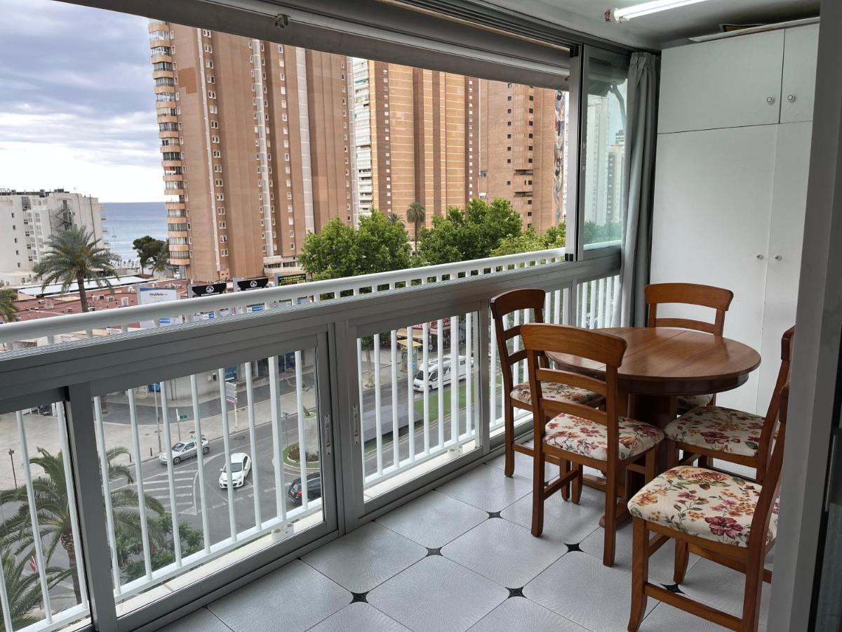 Apartment Seimar Benidorm Con Vistas Al Mar Exteriör bild