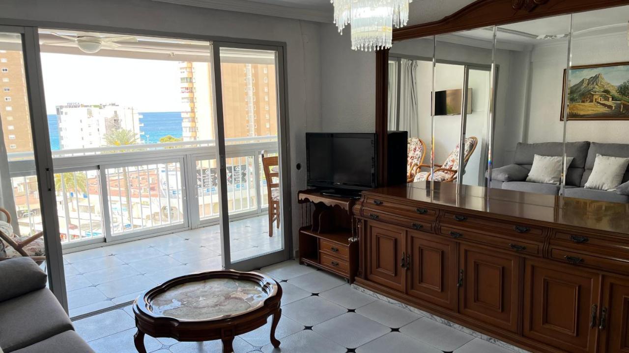 Apartment Seimar Benidorm Con Vistas Al Mar Exteriör bild