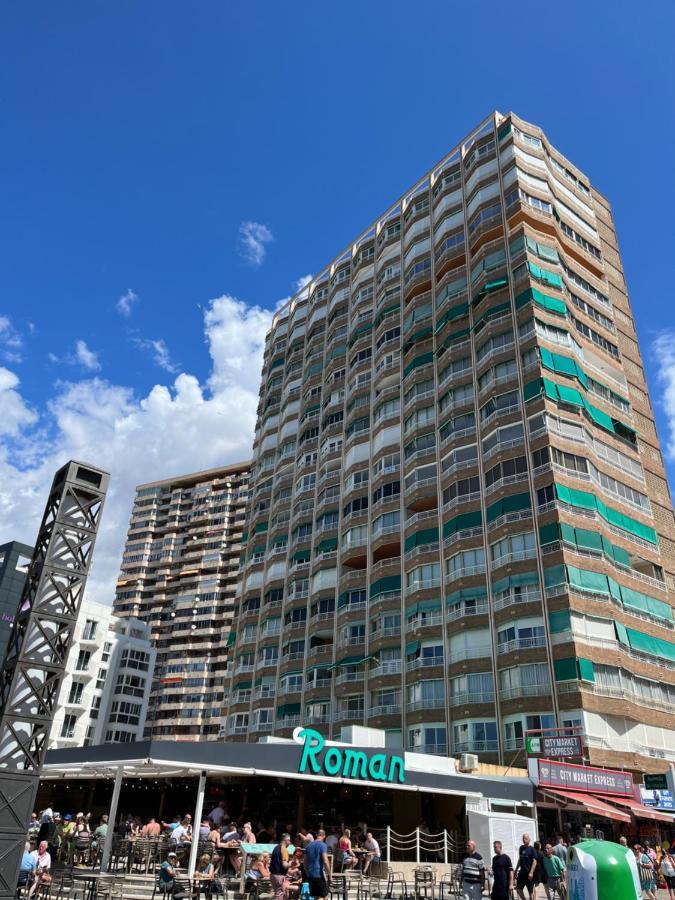 Apartment Seimar Benidorm Con Vistas Al Mar Exteriör bild