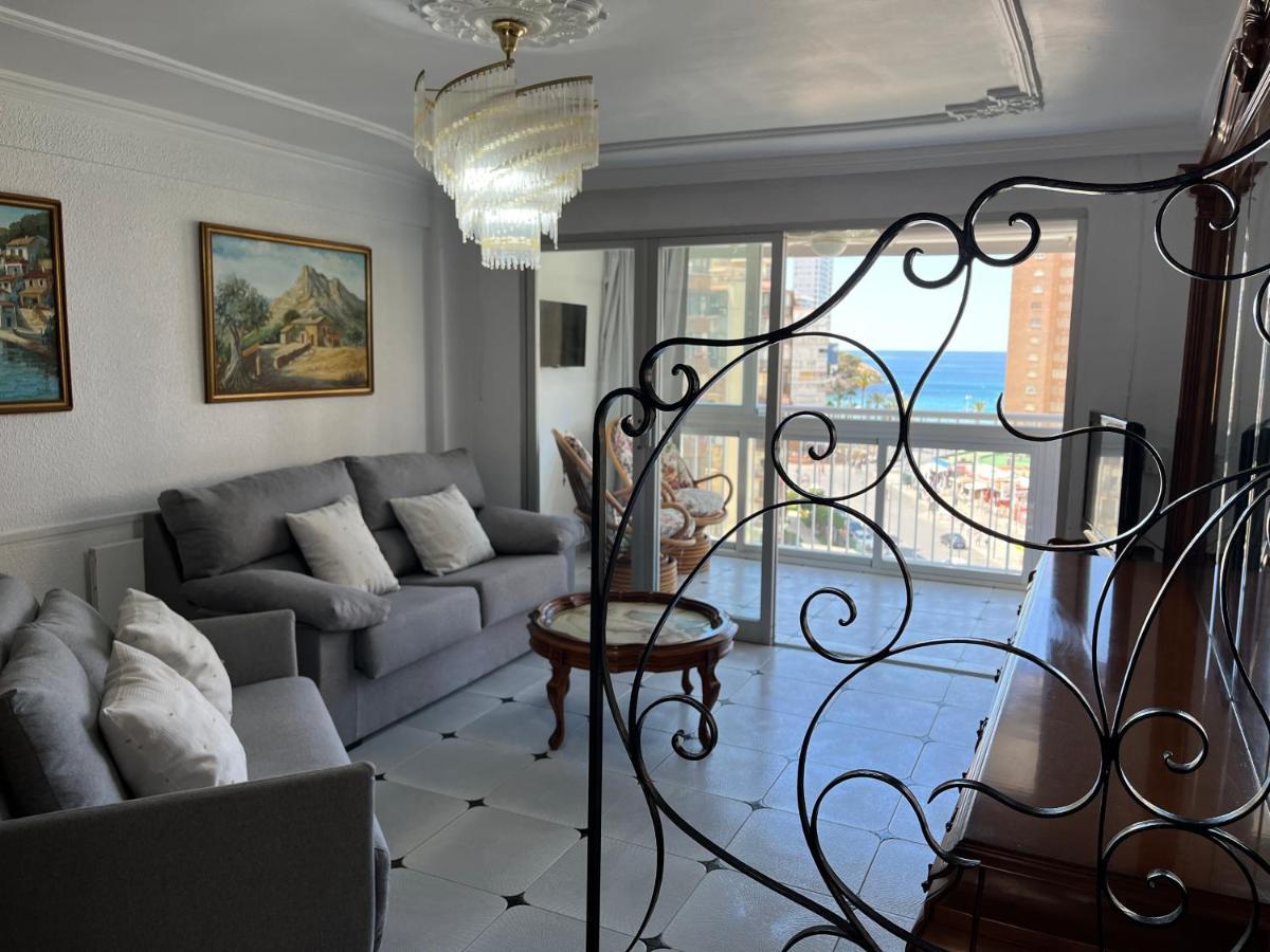 Apartment Seimar Benidorm Con Vistas Al Mar Exteriör bild