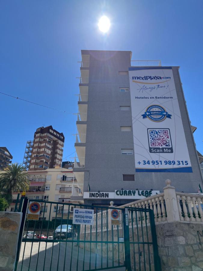 Apartment Seimar Benidorm Con Vistas Al Mar Exteriör bild